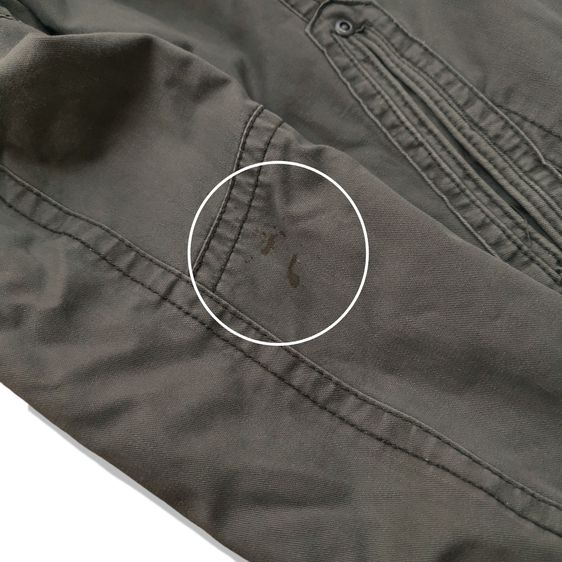 Litmus Jeans Military Zipper Jacket รอบอก 41” รูปที่ 3