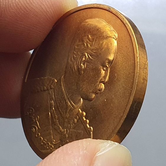เหรียญทองแดง ร5 ที่ระลึก 90 ปี ธนาคารไทยพาณิชย์ พ.ศ.2540 รูปที่ 3