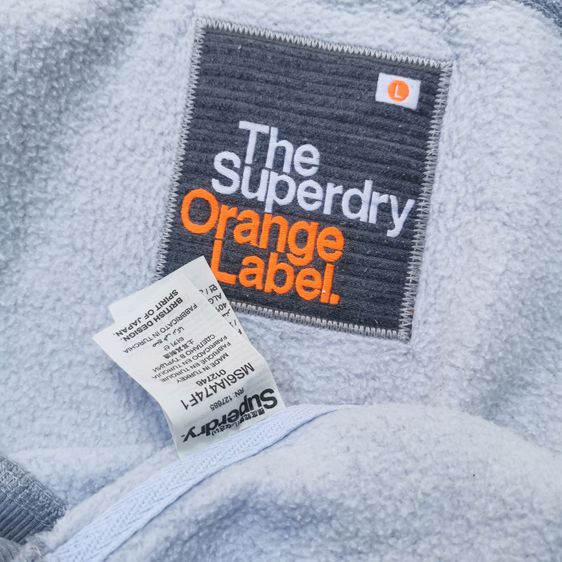 The Superdry Orange Label Full Zipper Jacket รอบอก 46” รูปที่ 8