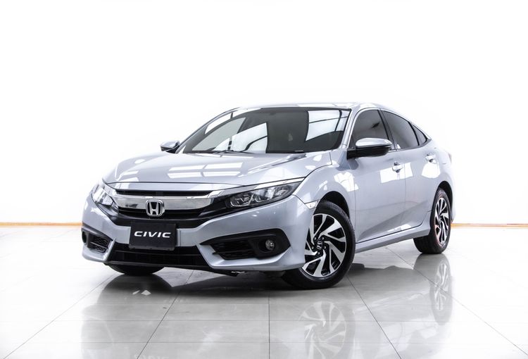 Honda Civic 2016 1.8 EL i-VTEC Sedan เบนซิน ไม่ติดแก๊ส เกียร์อัตโนมัติ เทา รูปที่ 4