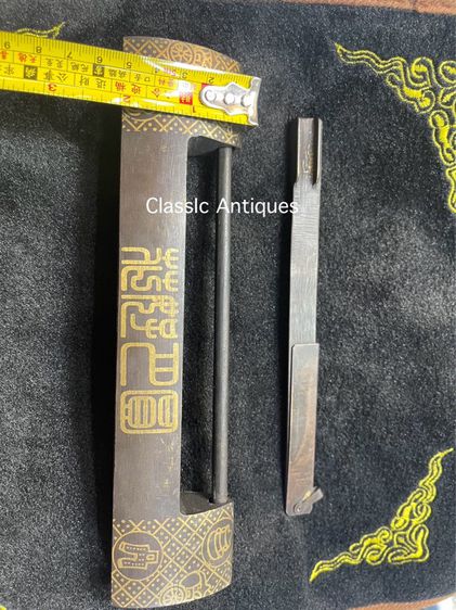 กุญแจจีน ทองเหลืองขนาดใหญ่ รูปที่ 6