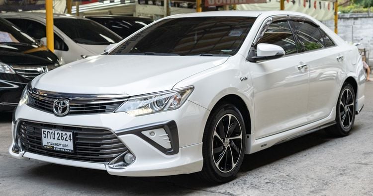 Toyota Camry 2016 2.0 G Extremo Sedan เบนซิน ไม่ติดแก๊ส เกียร์อัตโนมัติ ขาว รูปที่ 2