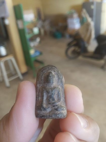 พระเนื้อดินผสมผง(พระยอดขุนพลพิมพ์เล็กกรุเมืองเก่าศรีเทพ(จังหวัดเพชรบูรณ์)พระกรุ(พระเครื่องราง) รูปที่ 5