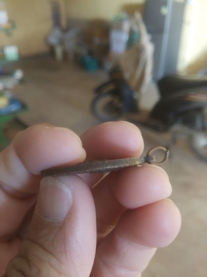 พระเหรียญเนื้อทองแดงรูปทรงไข่(พระหลวงพ่อลุน(เกษก้อน)หลังนางกวักวัดป่าเจริญ(รุ่นที่หนึ่ง)เมตตาโชคลาภค้าขาย(จังหวัดเลย))ฉลองกรุง200ปี(2525) รูปที่ 12