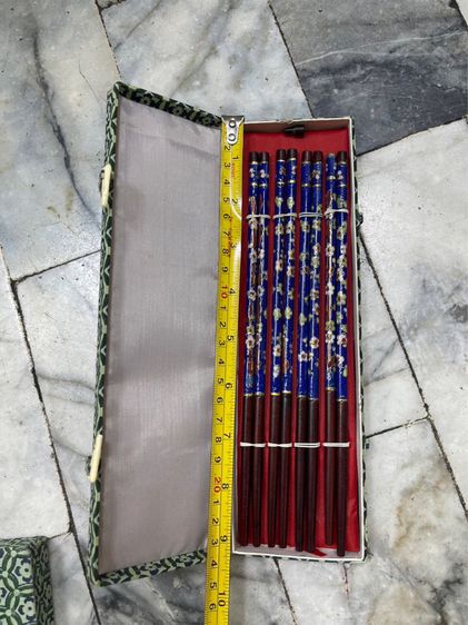 ตะเกียบ ถมปัดเก่าสะสมA1 รูปที่ 5