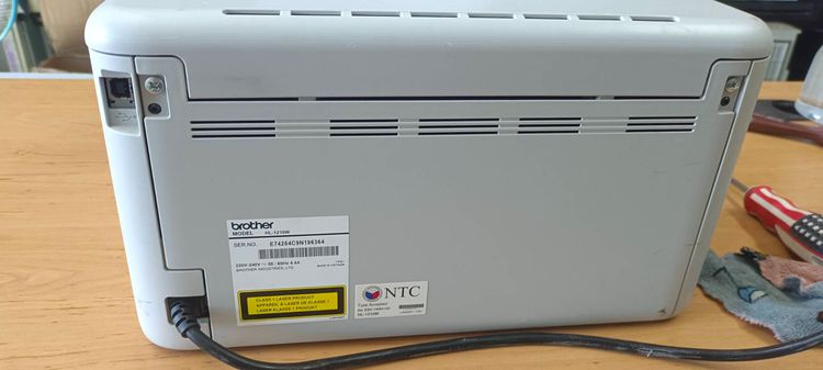 Printer Brother Laser ขาว-ดำ รุ่น HL 1210W (ผ่าน WiFi ได้) มือสอง พร้อมใช้งาน รูปที่ 3