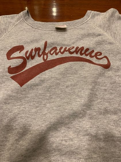 vintage sweatshirt champion แขนสั้น rare รูปที่ 4