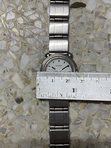 นาฬิกายี่ห้อ ORIENT  ควอทซ์ เลดี้ ของแท้มือสอง สายยาว 17.5 เซนติเมตร  800฿ รูปที่ 8