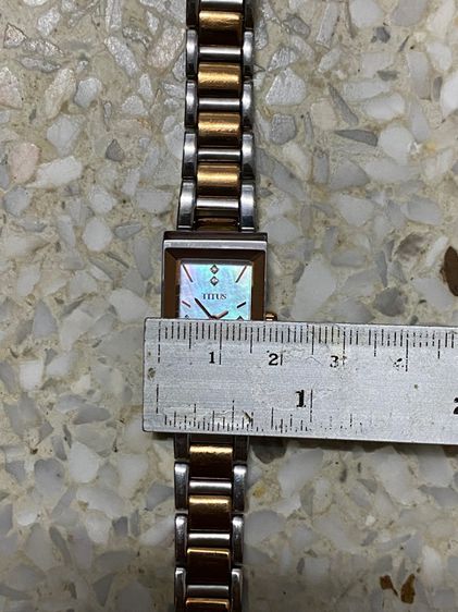 นาฬิกายี่ห้อ TITUS  ควอทซ์ เลดี้ ของแท้มือสอง  สายยาว 14.5 เซนติเมตร  850฿ รูปที่ 8