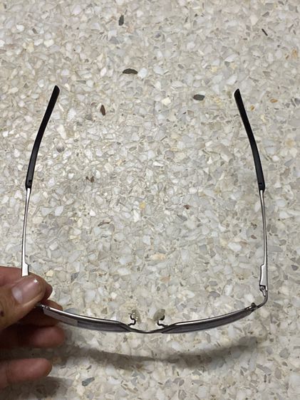 เฟรมแว่นตายี่ห้อ DUCHAMP   all titanium  แท้มือสอง ติดเลนส์สายตามา ไปตัดเลนส์เอาใหม่ 500฿   รูปที่ 8