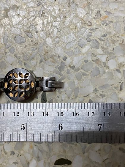นาฬิกายี่ห้อ FOSSIL  ของแท้มือสอง สแตนเลสสายยาว 15 เซนติเมตร  850฿ รูปที่ 9
