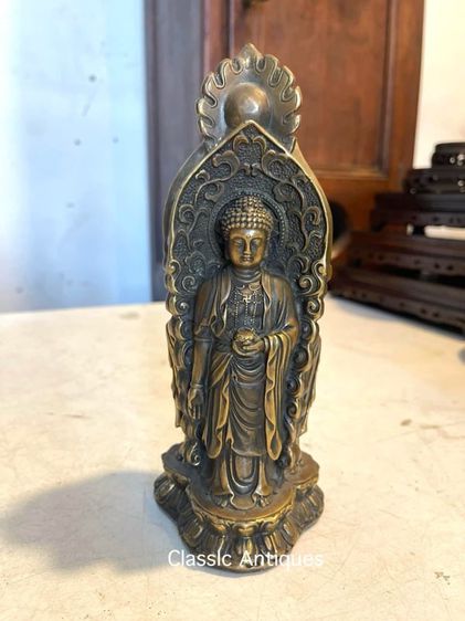 พระยูไร เจ้าแม่กวนอิม พระสามองค์ ทองเหลืองสะสม