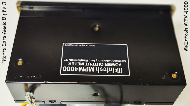 McIntosh MPM4000 vumeter รูปที่ 2