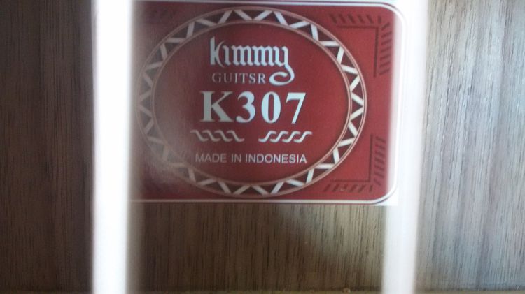 Kimmy K307solid top nut-saddle bone fishman Isys+ สินค้าใหม่ รูปที่ 8