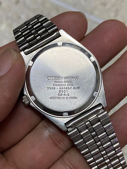 นาฬิกายี่ห้อ CITIZEN  Freeway  ควอทซ์ ของแท้มือสอง สแตนเลส  สายปรับได้ถึง 20 เซนติเมตร  650฿ รูปที่ 3