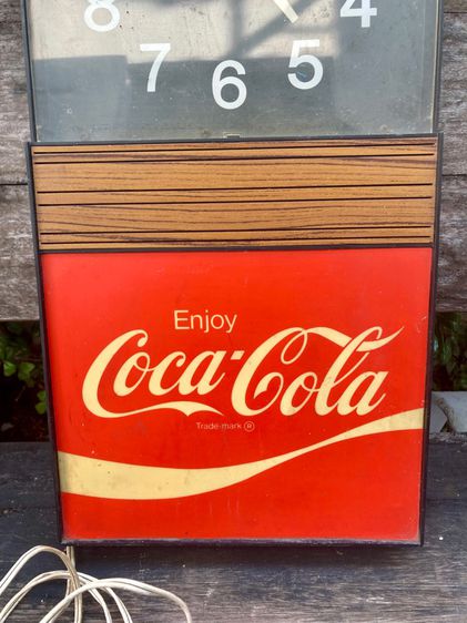 1970.coca-cola clock รูปที่ 2