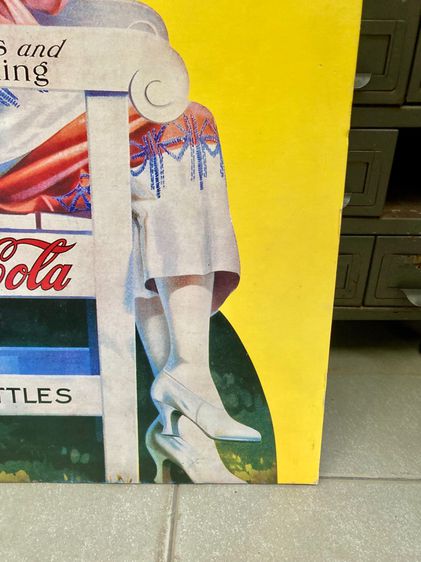 1960 cardboard coca-cola รูปที่ 5