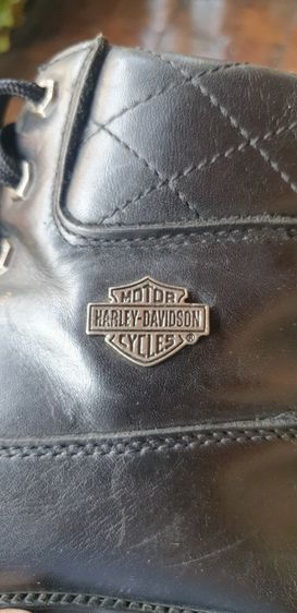 HAREY DAVIDSON  Brow Leather Bkier Boots us6  uk4 eu 37  23 cm. รูปที่ 8