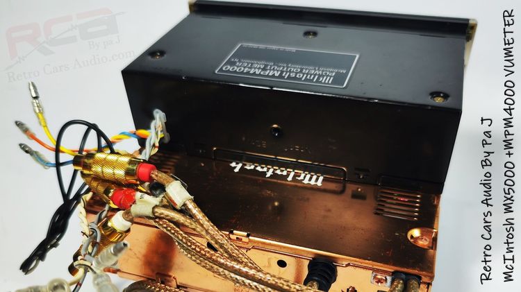 McIntosh MX5000 + vumeter รูปที่ 3