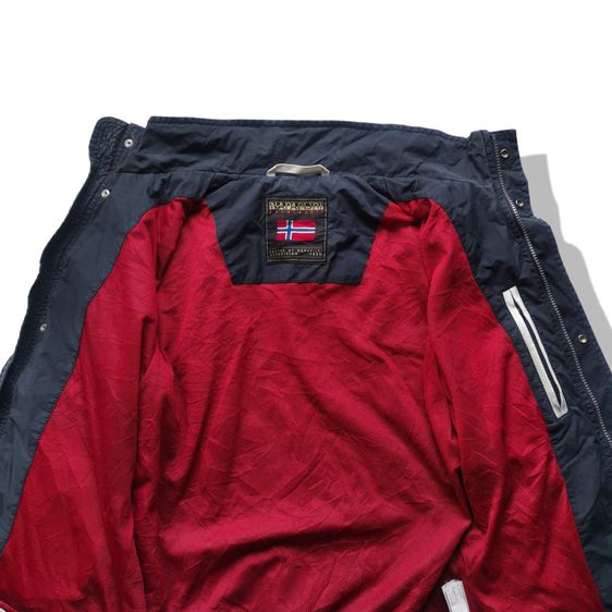 Napapijri Geographic Outdoor Full Zipper jacket รอบอก 44” รูปที่ 4