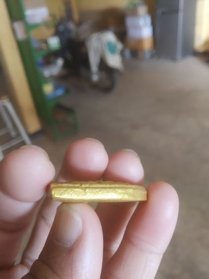 พระเนื้อผงพิมพ์เล็กสีทอง(พระหลวงพ่อวัดบ้านแหลมทรงหัวเรือบด(จังหวัดสมุทรสงคราม))พระเครื่องของมงคล รูปที่ 18