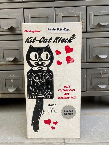 1970.kitty-cat klock รูปที่ 2