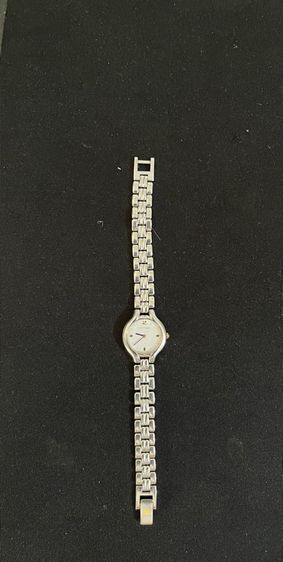 COURREGEE PARIS - Lady watch ของแท้ ระบบถ่าน ตัวเรือนและสายสแตนเลส บัคเคิลตีตรา ขนาด 23 มิลรวมเม็ด   รูปที่ 5