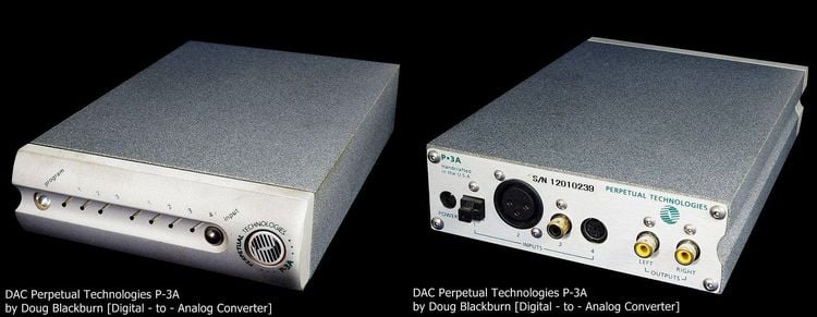 อื่นๆ เครื่องเสียงไฮไฟ DAC Perpetual Technologies P-3A by Doug Blackburn 24-96 DAC มือแรกใช้เอง สภาพดี