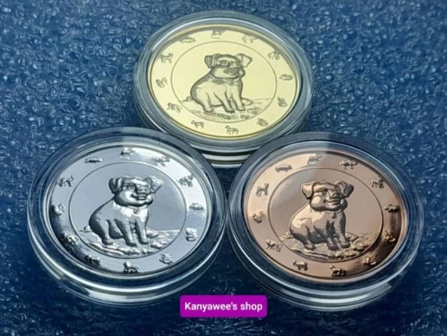 ชุดเหรียญปฎิทิน นักษัตร ปีกุน พ.ศ. 2562,2019 รูปที่ 2