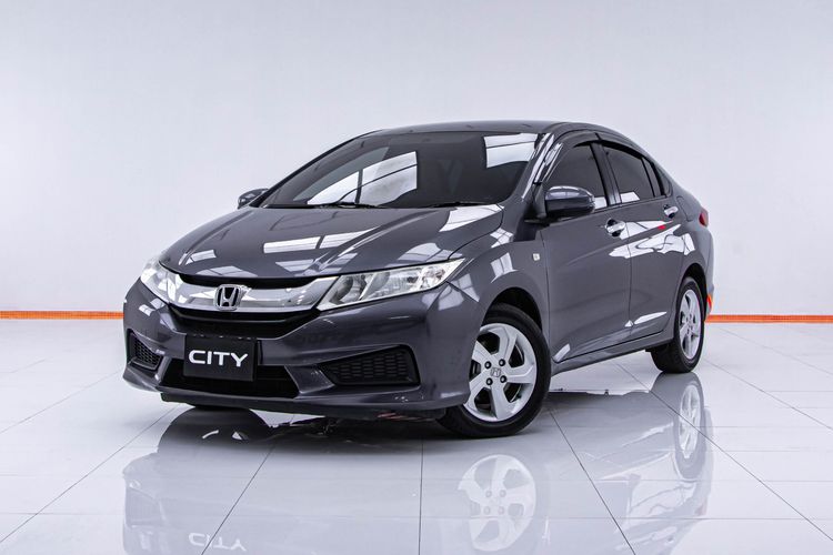 Honda City 2014 1.5 V Plus i-VTEC Sedan เบนซิน ไม่ติดแก๊ส เกียร์อัตโนมัติ เทา รูปที่ 4