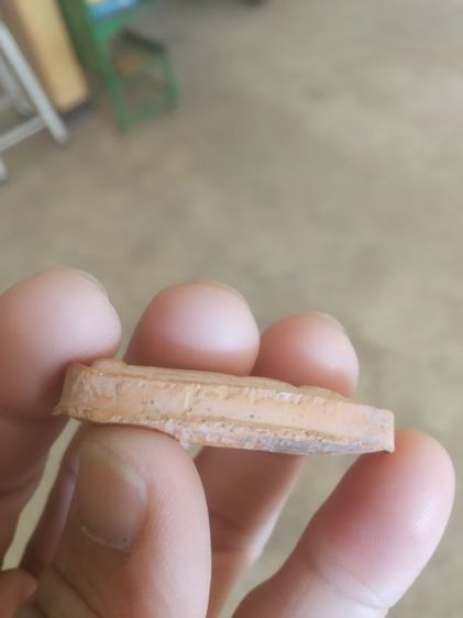 พระเนื้อดินเผา(พระปางลีลากำแพงทุ่งเศรษฐีเนื้อดินเผาพระหลวงพ่อเกษมวัดม่วง(จังหวัดอ่างทอง)เสาร์ห้า)พระเครื่องรางของมงคล2539 รูปที่ 11