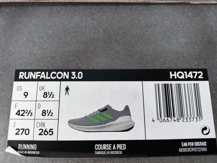 มือ1 Adidas Runfalcon 3.0 รองเท้าวิ่งของแท้ รูปที่ 6