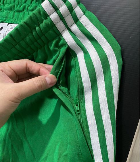 กางเกงวอร์มสีเขียว  addidas รูปที่ 6