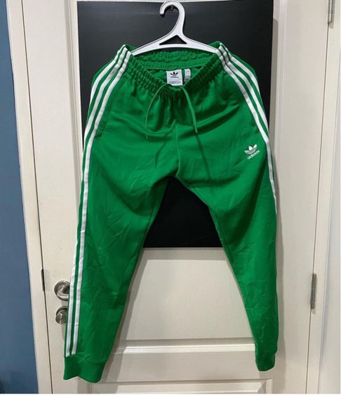กางเกงวอร์มสีเขียว  addidas รูปที่ 2
