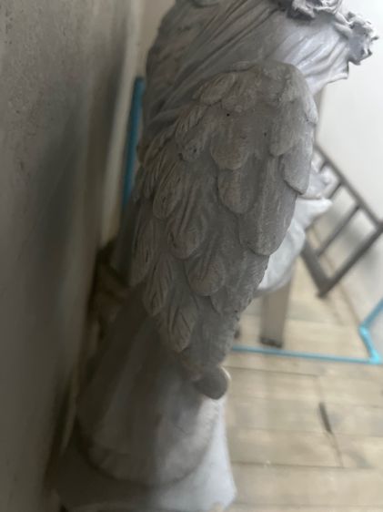 รูปปั้นปูนนางฟ้าเก่า รูปที่ 8