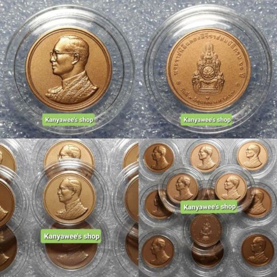 เหรียญที่ระลึก ฉลองสิsิsาชสมบัติครบ 60 ปี ปี 2549 รูปที่ 5