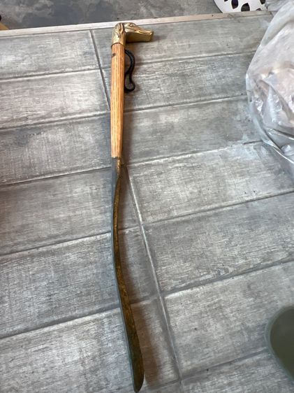 ที่ใส่ส้นเท้าทองเหลืองเก่า รูปที่ 2