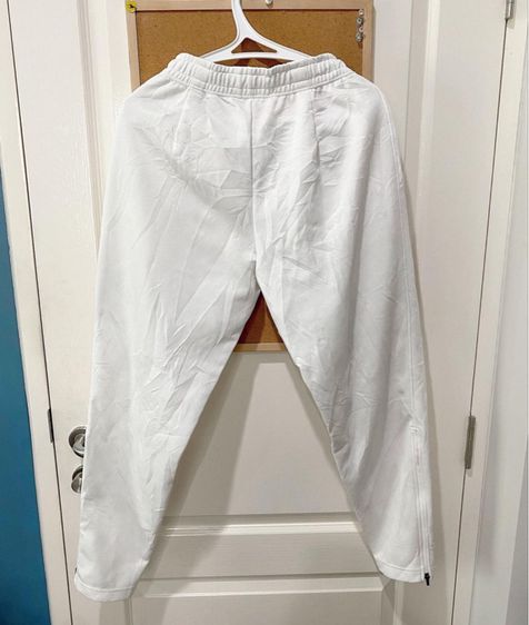 กางเกงวอร์มสีขาว  asic รูปที่ 2