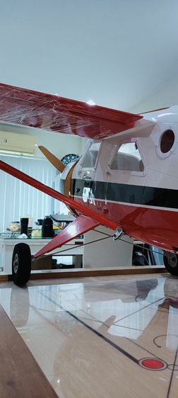เครื่องบินบังคับRc BigScaleรุ่น Beaver kyusho Japan พร้อมFloat บินในน้ำ และบนบก 4stroke Fuel OS-Eng-FS200S wing2.5m ของสะสม หายาก Rare Item รูปที่ 16