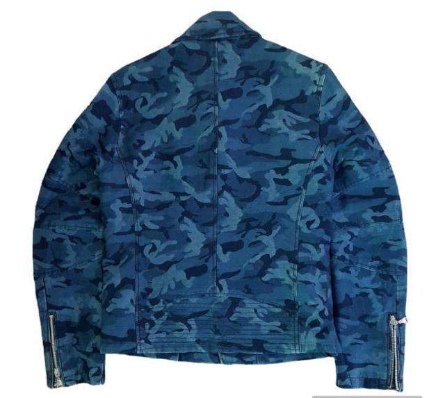 แจ็คเก็ตยีนส์
LOVELESS
lndigo camouflage 
biker jacket
🔴🔴🔴 รูปที่ 2