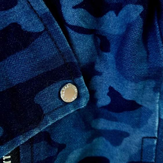 แจ็คเก็ตยีนส์
LOVELESS
lndigo camouflage 
biker jacket
🔴🔴🔴 รูปที่ 7