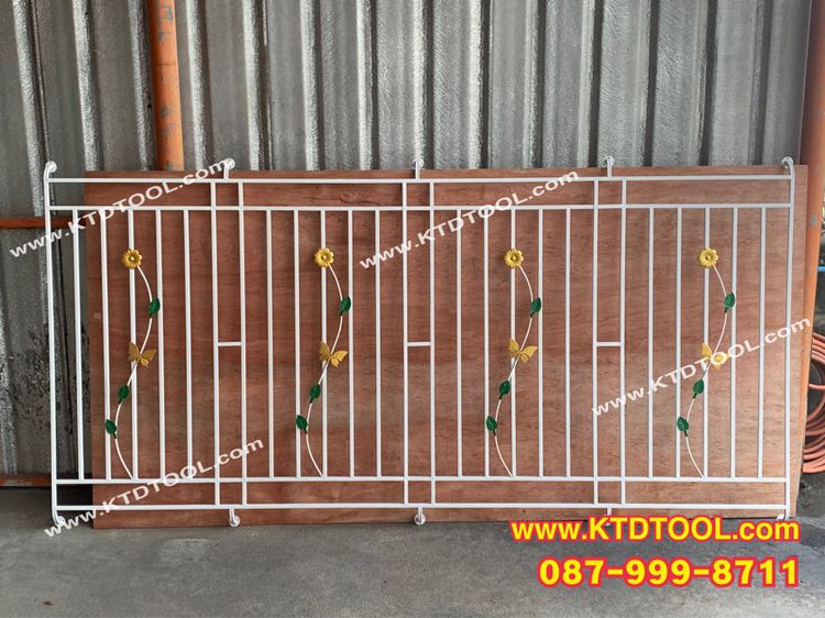 เหล็กดัด 240 x 110 เหล็กดัดหน้าต่างสำเร็จรูป  รูปที่ 2