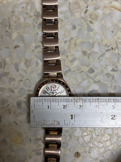 นาฬิกายี่ห้อ WICCA  ควอทซ์  ของแท้มือสอง  สายยาว 17 เซนติเมตร  750฿  รูปที่ 9