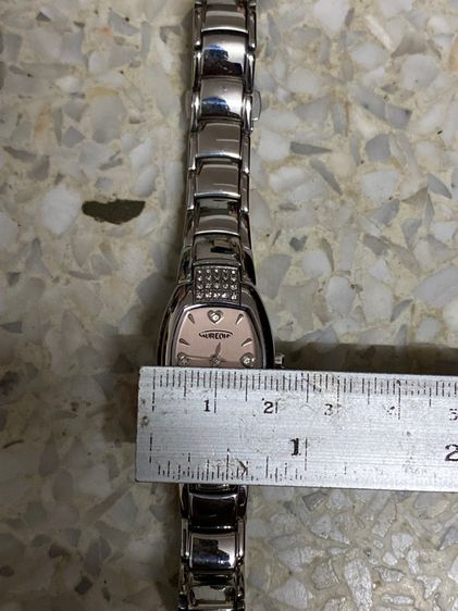 นาฬิกายี่ห้อ AUREOLE  ควอทซ์สวิส แท้มือสอง  สายยาว 16.5 เซนติเมตร  900฿ รูปที่ 8