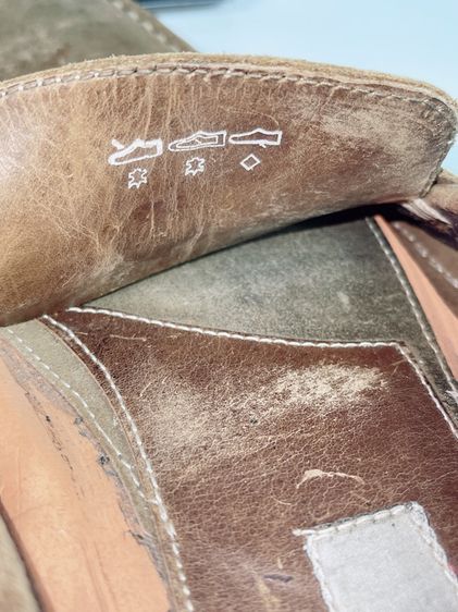 รองเท้าหนังแท้ Memphis Sz.11us45eu29cm สีน้ำตาล ทรงDriving Shoes สภาพสวยมาก ใส่ทำงานเที่ยวได้  รูปที่ 13