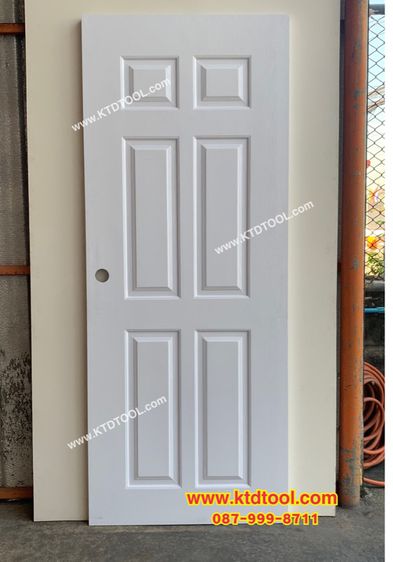 ประตูยูพีวีซี 80x200 ใช้ได้ทั้งภายนอก และ ภายใน ทนแดด ทนฝน รุ่น ECO ราคาประหยัด (ราคาเฉพาะบาน) รูปที่ 2