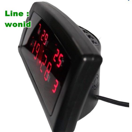 นาฬิกาปลุกดิจิตอล Caixing 868 Led digital alarm clock รูปที่ 7