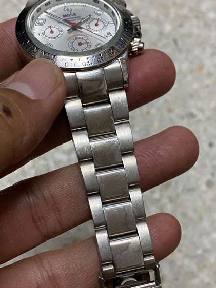 นาฬิกายี่ห้อ MUSK  ควอทซ์ ของแท้มือสอง สแตนเลสทั้งเรือน สายยาว 19  เซนติเมตร  1700฿ รูปที่ 4