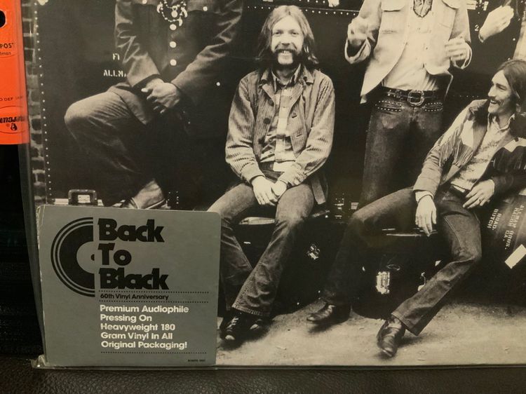 ขายแผ่นเสียงวงบลูส์ร็อควงเทพตำนาน The Allman Brothers Band At Fillmore East 2LP 180g USA Vinyl ส่งฟรี รูปที่ 2