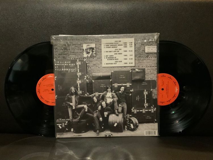 ขายแผ่นเสียงวงบลูส์ร็อควงเทพตำนาน The Allman Brothers Band At Fillmore East 2LP 180g USA Vinyl ส่งฟรี รูปที่ 3
